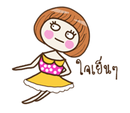 Lila Strawberry Girl (TH) sticker #8878758