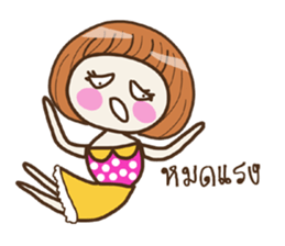 Lila Strawberry Girl (TH) sticker #8878759