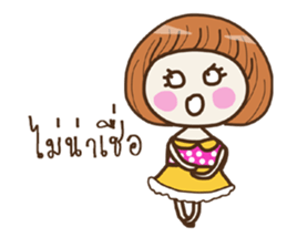 Lila Strawberry Girl (TH) sticker #8878768