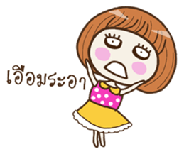 Lila Strawberry Girl (TH) sticker #8878769