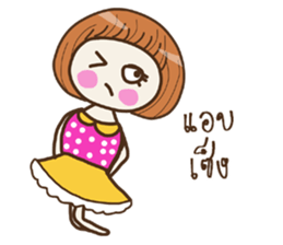 Lila Strawberry Girl (TH) sticker #8878774