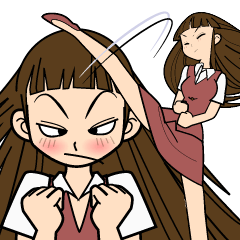 The lady don't succumb to everything.