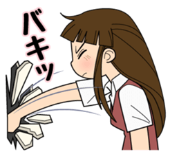 The lady don't succumb to everything. sticker #8878888