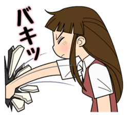 The lady don't succumb to everything. sticker #8878888