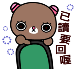 I like the naughty bear sticker #8879451