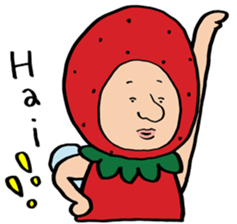 Mr.fairy of strawberry2 sticker #8879618