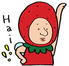 Mr.fairy of strawberry2 sticker #8879618