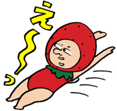 Mr.fairy of strawberry2 sticker #8879632