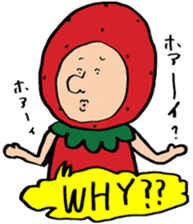 Mr.fairy of strawberry2 sticker #8879633
