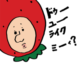 Mr.fairy of strawberry2 sticker #8879636