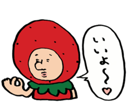 Mr.fairy of strawberry2 sticker #8879637