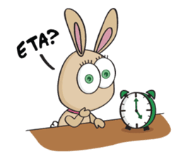 3-O & Rabbit: Rabbit Family sticker #8879706