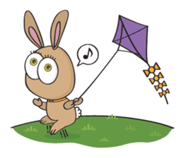 3-O & Rabbit: Rabbit Family sticker #8879709