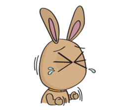 3-O & Rabbit: Rabbit Family sticker #8879712