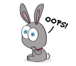 3-O & Rabbit: Rabbit Family sticker #8879716