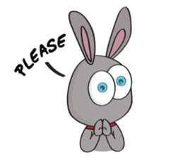 3-O & Rabbit: Rabbit Family sticker #8879727