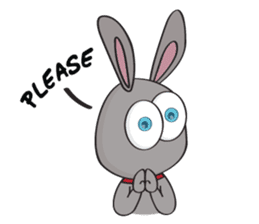 3-O & Rabbit: Rabbit Family sticker #8879727