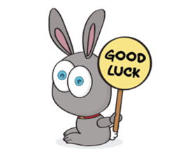 3-O & Rabbit: Rabbit Family sticker #8879730