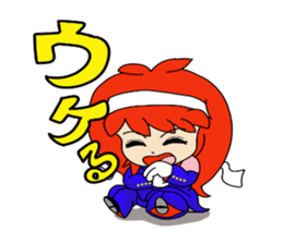 Private maiden school cheerleaders sticker #8879777