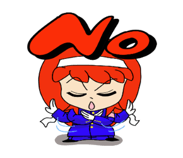 Private maiden school cheerleaders sticker #8879778