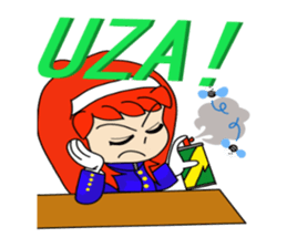 Private maiden school cheerleaders sticker #8879781