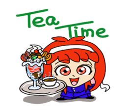 Private maiden school cheerleaders sticker #8879783