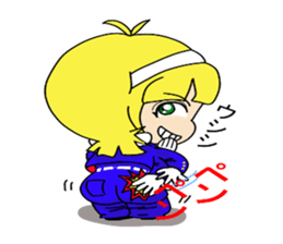 Private maiden school cheerleaders sticker #8879799