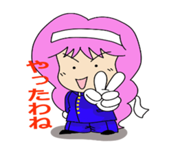 Private maiden school cheerleaders sticker #8879803