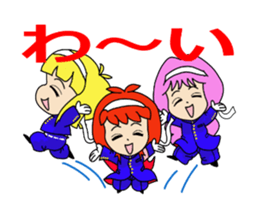 Private maiden school cheerleaders sticker #8879814