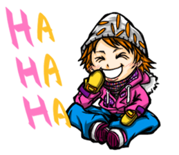 Snowboard & Winter sticker #8880143