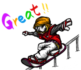 Snowboard & Winter sticker #8880152