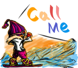 Snowboard & Winter sticker #8880162