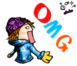 Snowboard & Winter sticker #8880167