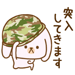 Words to use the cute rabbit for