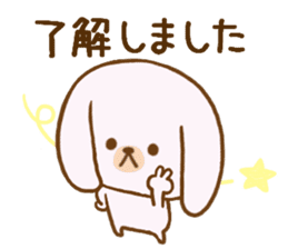 Words to use the cute rabbit for sticker #8880266