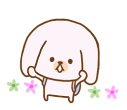 Words to use the cute rabbit for sticker #8880292