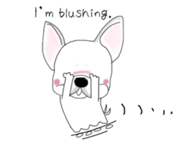 French bulldog Ume 2 English ver. sticker #8880371