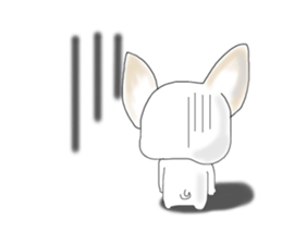 French bulldog Ume 2 English ver. sticker #8880372