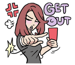 AsB - OL Ranger (The Rainbow Office) sticker #8880581