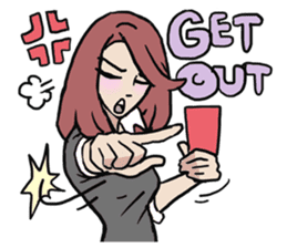 AsB - OL Ranger (The Rainbow Office) sticker #8880581