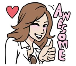 AsB - OL Ranger (The Rainbow Office) sticker #8880586