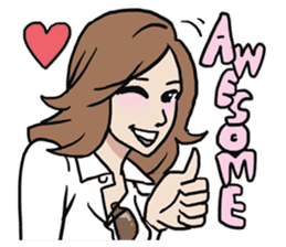 AsB - OL Ranger (The Rainbow Office) sticker #8880586