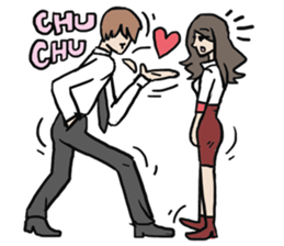 AsB - OL Ranger (The Rainbow Office) sticker #8880612