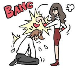 AsB - OL Ranger (The Rainbow Office) sticker #8880614