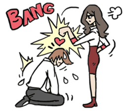 AsB - OL Ranger (The Rainbow Office) sticker #8880614