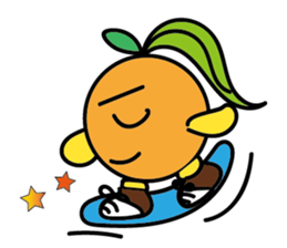 Orange Girl with Pineapple Boy sticker #8880699