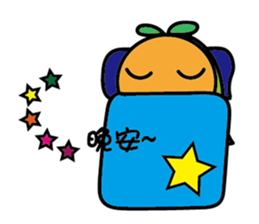 Orange Girl with Pineapple Boy sticker #8880703