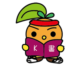 Orange Girl with Pineapple Boy sticker #8880705