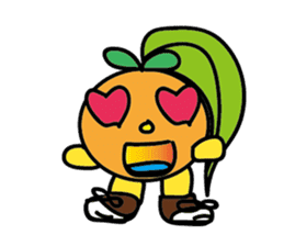 Orange Girl with Pineapple Boy sticker #8880710