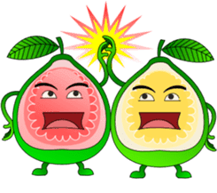 Red Guava & White Guava sticker #8881106